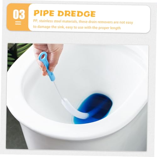 HOODANCOS Flexibler Abflussreiniger Bürste für Waschbecken Küche Bad Haarentferner Rohrreinigungswerkzeug Verstopfungsentferner Praktisch und Biegsam HOODANCOS Flexibler Abflussreiniger Bürste für Waschbecken Küche Bad Haarentferner Rohrreinigungswerkzeug Verstopfungsentferner Praktisch und Biegsam von HOODANCOS