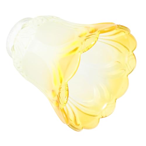 HOODANCOS Glas Lampenschirm für Pendelleuchte Leichte Deckenleuchte Abdeckung Modernes Design Weiches Licht Geeignet für Wohnzimmer Schlafzimmer Büro von HOODANCOS