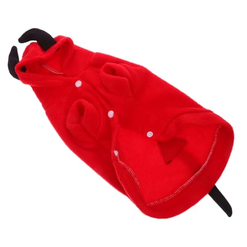 HOODANCOS Halloween Haustierkostüm Dreidimensionaler Teufelsmantel Welpen und Hunde Einzigartiges Party-Outfit für Outdoor und Fotoshootings HOODANCOS Halloween Haustierkostüm Dreidimensionaler Teufelsmantel Welpen und Hunde Einzigartiges Party-Outfit für Outdoor und Fotoshootings von HOODANCOS