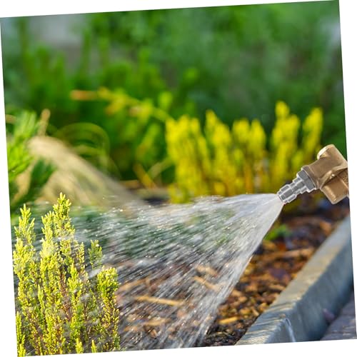 HOODANCOS Hochdruckreiniger Adapter Drehbar Verstellbar Quick Connect Kupfer Schnellkupplung Kompatibel mit Waschdüsen für Auto Pool Fahrzeugunterboden Vielseitiger Schlauchverbinder von HOODANCOS