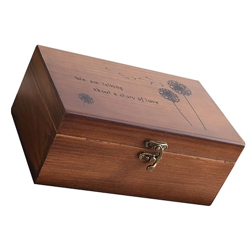 HOODANCOS Holz Aufbewahrungsbox Mit Deckel Für Kleinigkeiten Multifunktionslagerbox Für Haushalt Behälter Für Organisation Und Aufbewahrung HOODANCOS Holz Aufbewahrungsbox Mit Deckel Für Kleinigkeiten Multifunktionslagerbox Für Haushalt Behälter Für Organisation Und Aufbewahrung von HOODANCOS