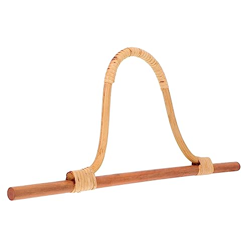 HOODANCOS Holz Handtaschen Griff Aus Natürlichem Material Langlebiger Ersatz Für Handtaschen Geldbörsen Und Gepäck Für -projekte Und Kreative Bastelarbeiten von HOODANCOS