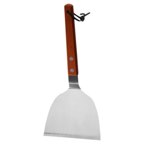 HOODANCOS Holzgriff Küchenwender aus Edelstahl Ergonomischer Leichter Pfannenwender für Steak Grill Braten und Pancakes Rutschfestes Kochbesteck für Zuhause HOODANCOS Holzgriff Küchenwender aus Edelstahl Ergonomischer Leichter Pfannenwender für Steak Grill Braten und Pancakes Rutschfestes Kochbesteck für Zuhause von HOODANCOS