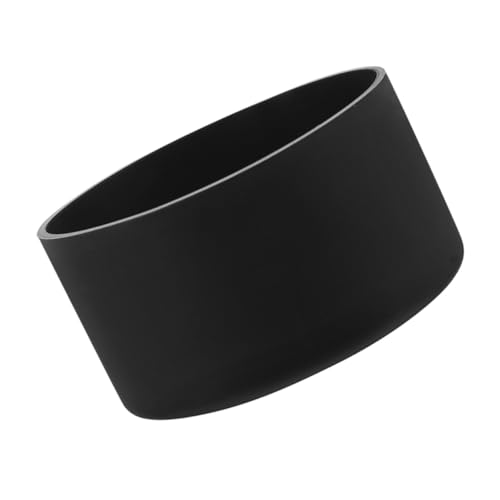 HOODANCOS Isolierte Silikonhülle für Glasflaschen Anti rutsch Getränkesleeve Schutz für Kaffee Wasserbecher Bpa frei Wiederverwendbar Leicht zu Reinigen Schwarz HOODANCOS Isolierte Silikonhülle für Glasflaschen Anti rutsch Getränkesleeve Schutz für Kaffee Wasserbecher Bpa frei Wiederverwendbar Leicht zu Reinigen Schwarz von HOODANCOS