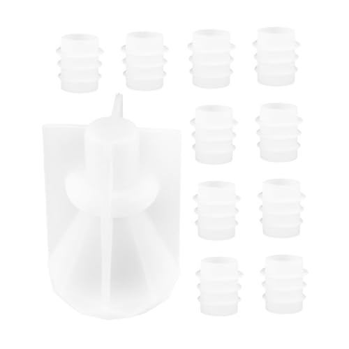 HOODANCOS Kreative Silikonform für Weinflaschenverschluss DIY Kristall Epoxidharz Flaschenstopfen Form Teiliges Inklusive Stopfensets Wiederverwendbar Einfach zu Reinigen Robust und HOODANCOS Kreative Silikonform für Weinflaschenverschluss DIY Kristall Epoxidharz Flaschenstopfen Form Teiliges Inklusive Stopfensets Wiederverwendbar Einfach zu Reinigen Robust und von HOODANCOS