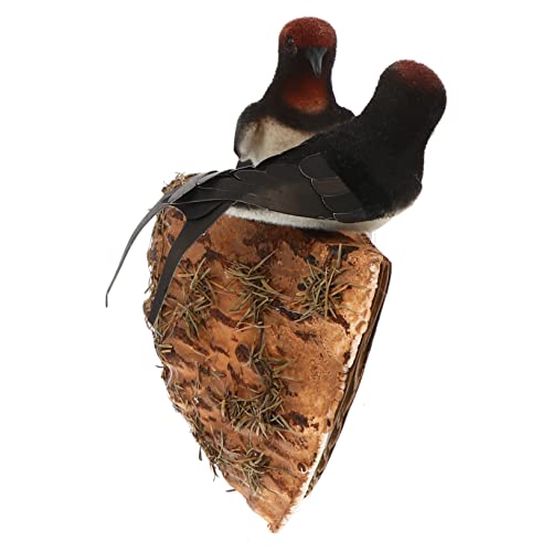 HOODANCOS Künstliches Vogelhaus Nest Modell mit Realistischen Natürliche Wanddeko für und Balkon Einfache Montage Dekoratives Vogelnest Ornament für Frühling und DIY Landschaft HOODANCOS Künstliches Vogelhaus Nest Modell mit Realistischen Natürliche Wanddeko für und Balkon Einfache Montage Dekoratives Vogelnest Ornament für Frühling und DIY Landschaft von HOODANCOS