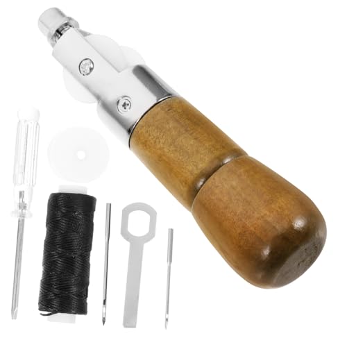 HOODANCOS Leder Nähwerkzeug Mit Ahle-Werkzeug Nadel-Sets Für DIY Lederarbeiten Leder-arbeitsset Für Handnähen Und Bastelprojekte HOODANCOS Leder Nähwerkzeug Mit Ahle-Werkzeug Nadel-Sets Für DIY Lederarbeiten Leder-arbeitsset Für Handnähen Und Bastelprojekte von HOODANCOS