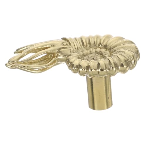 HOODANCOS Massiver Messing Nautilus Türknauf mit Künstlerischem Design Langlebiger Schubladengriff für Kommoden Nachttische und Aufbewahrungsschrank Vielseitig Einsetzbar für Möbelakzente HOODANCOS Massiver Messing Nautilus Türknauf mit Künstlerischem Design Langlebiger Schubladengriff für Kommoden Nachttische und Aufbewahrungsschrank Vielseitig Einsetzbar für Möbelakzente von HOODANCOS