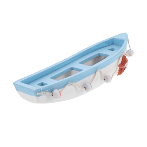 HOODANCOS Mediterranes Holzboot Modell Nautische Dekoration für Tisch Einzigartiges Vielseitige Verwendung Design für Zuhause Büro und Cafés HOODANCOS Mediterranes Holzboot Modell Nautische Dekoration für Tisch Einzigartiges Vielseitige Verwendung Design für Zuhause Büro und Cafés von HOODANCOS