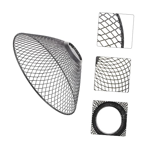 HOODANCOS Metall Lampenschirm Retro Pendelleuchte Schirm Hängend Industriekäfig Deckenleuchte für Wohnzimmer Bar Restaurant Zuhause von HOODANCOS