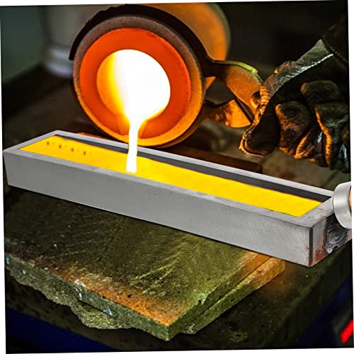 HOODANCOS Goldschmelzform Für Gold Und Silber Mit Stahlstangen Zur Anpassung Der Barrengröße Aus Hochwertigen Materialien HOODANCOS Goldschmelzform Für Gold Und Silber Mit Stahlstangen Zur Anpassung Der Barrengröße Aus Hochwertigen Materialien von HOODANCOS