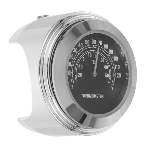 HOODANCOS Motorrad Lenker Thermometer Tragbares Temperaturmessgerät mit Digitaler Anzeige für Außentemperaturmessung Am Motorradlenker und Langlebig HOODANCOS Motorrad Lenker Thermometer Tragbares Temperaturmessgerät mit Digitaler Anzeige für Außentemperaturmessung Am Motorradlenker und Langlebig von HOODANCOS