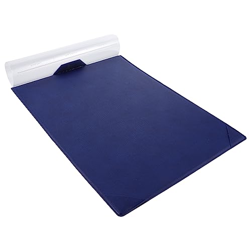 HOODANCOS Multifunktionales Leder Mauspad mit Schreibtischunterlage Rutschfeste Desktop Schutzmatte für Büro Ergonomisches Design Blau für Laptop und Notizen HOODANCOS Multifunktionales Leder Mauspad mit Schreibtischunterlage Rutschfeste Desktop Schutzmatte für Büro Ergonomisches Design Blau für Laptop und Notizen von HOODANCOS