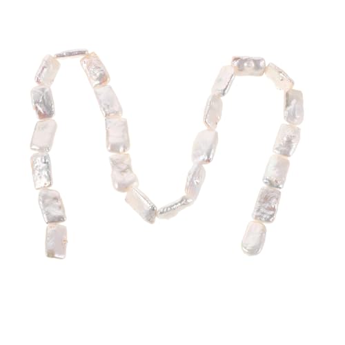 HOODANCOS Natürliche Süßwasser Barockperlen Unregelmäßige Zuchtperlen Lose Perlen für DIY Schmuckherstellung Perlenstrang für Halsketten Ohrringe Armbänder HOODANCOS Natürliche Süßwasser Barockperlen Unregelmäßige Zuchtperlen Lose Perlen für DIY Schmuckherstellung Perlenstrang für Halsketten Ohrringe Armbänder von HOODANCOS