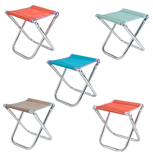 HOODANCOS Outdoor Klappstuhl für Camping Tragbar für Angeln Reisen Strand ohne Rückenlehne Zufällige Zusammenklappbarer für Outdoor Aktivitäten HOODANCOS Outdoor Klappstuhl für Camping Tragbar für Angeln Reisen Strand ohne Rückenlehne Zufällige Zusammenklappbarer für Outdoor Aktivitäten von HOODANCOS