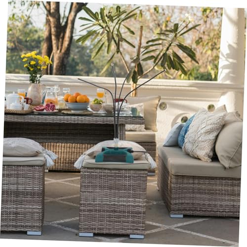 HOODANCOS Outdoor Sprühnebel Kühlungssystem mit Einstellbaren Düsen Kompatibel mit Standard gartenschläuchen Inklusive Montagewerkzeug für Terrasse Garten und Haustierabkühlung von HOODANCOS