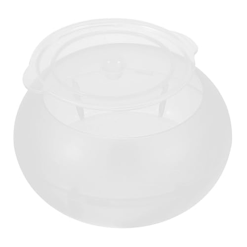 HOODANCOS Perlenmaschine Perlenschale Hersteller Perle DIY Schüssel Perlenhalter Werkzeug Zum Auffädeln Von Perlen Perle Spinner Schüssel Perlenbehälter Perlenschalen DIY-Tool Weiß Plastik von HOODANCOS