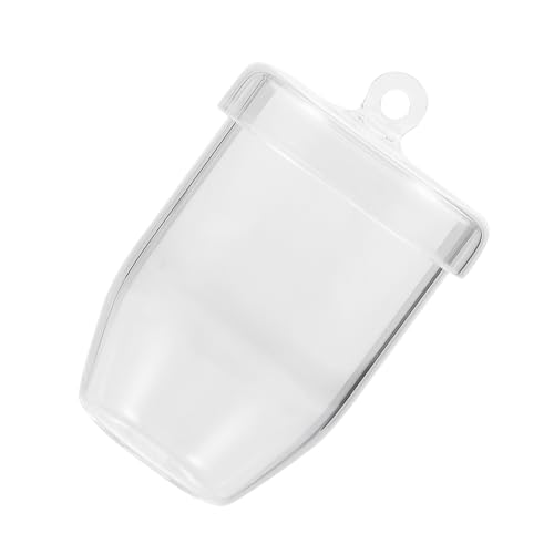 HOODANCOS Quartz Schmelztiegel mit Deckel Hochreiner Hochtemperaturbeständiger Quarz kelch für Schmuckschmelzen Korrosionsbeständig Präzise Isolierung Langlebig und Stoßfest von HOODANCOS