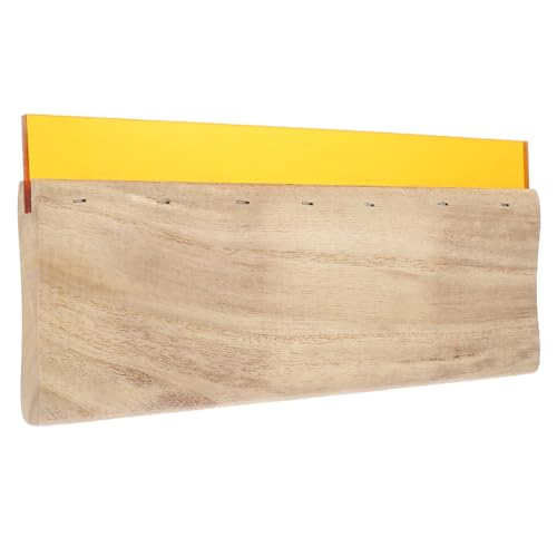 HOODANCOS Rakel Holz Tinte Schaber 24cm En Textil Rakel Hand Druck Werkzeug von HOODANCOS
