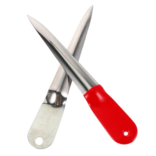 HOODANCOS Handgefertigtes Metall-Rattan-Werkzeug Pry-Tool Für Möbelreparatur Und Korbflechten Für Rattan-stühle Und DIY-projekte Roter Griff Drachenmuster von HOODANCOS
