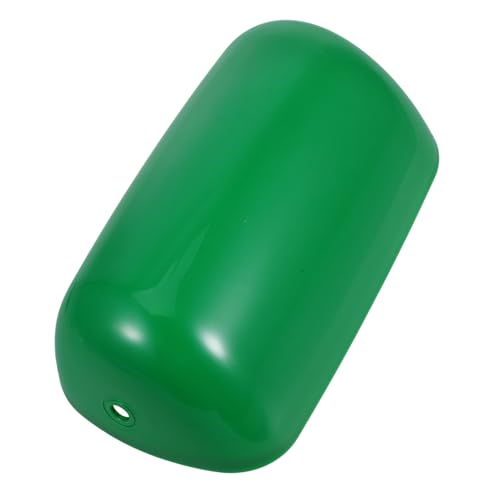 HOODANCOS Retro Bankers Lampenschirm aus Hitzebeständigem Grünem PP Kunststoff Vintage Stil Ersatzschirm für Tischlampen Vielseitig Kompatibel für Büro Wohnzimmer und Arbeitszimmer von HOODANCOS
