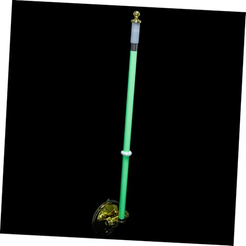 HOODANCOS Saugnapf Fahnenmast Teleskopisch Abnehmbar Fahrzeug Fahnenstange Für Auto Bus LKW Mit Stabilem Halt Für Feier Parade Zubehör von HOODANCOS