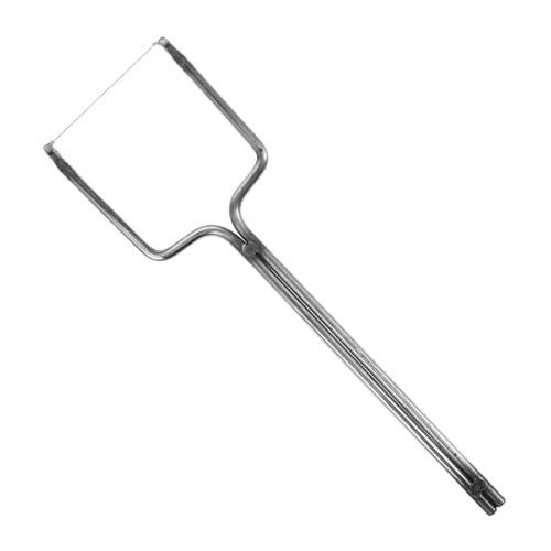 HOODANCOS Schlammschneider aus Metall Tonschneider Machen für Ton Drahtschneider Modellieren Werkzeug einzigartiger Gerät zum Schneiden von Ton DIY zubehör Silver von HOODANCOS