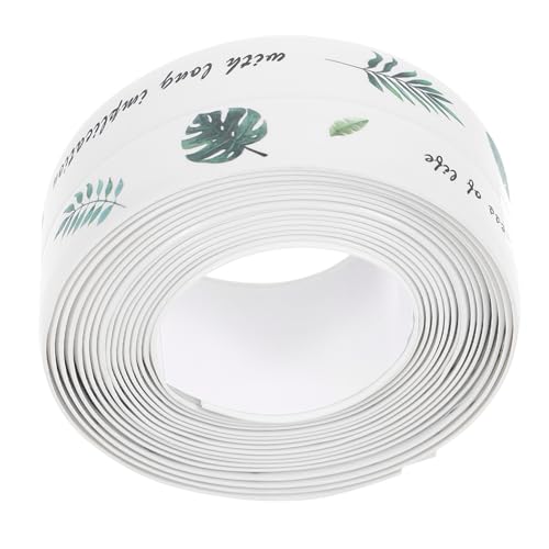 HOODANCOS Selbstklebendes Dichtungsband X für Badezimmer und Küche Wasserdichte Toiletten Badewannen fugendichtung Schimmelresistenter Nahtschutz Einfach zu Verlegen und Abreißen Vielseitig von HOODANCOS