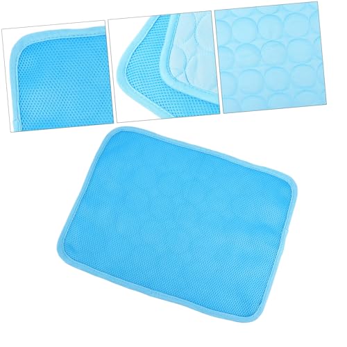 HOODANCOS Selbstkühlende Haustier Kühlmatte für Hunde Katzen Atmungsaktive Ice Silk Matte Saugfähige Urinunterlage Waschbar Vielseitig als Futter Schlafmatte für Heiße Sommertage HOODANCOS Selbstkühlende Haustier Kühlmatte für Hunde Katzen Atmungsaktive Ice Silk Matte Saugfähige Urinunterlage Waschbar Vielseitig als Futter Schlafmatte für Heiße Sommertage von HOODANCOS