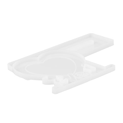 HOODANCOS Silikonform Herz Bilderrahmen Flexibel Langlebig für Epoxidharz DIY Foto Display Gießform Kreativ für Handwerk Geschenk Geeignet von HOODANCOS