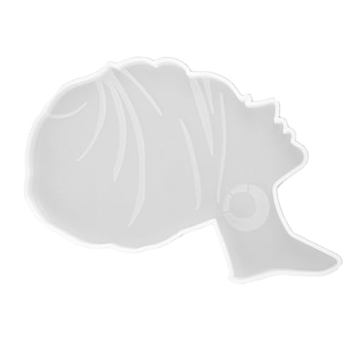 HOODANCOS Silikonform Untersetzer Lady Shape Gießform Flexibel Transparent DIY Basteln Kreative Cup Mats Langlebig für Tischdekoration von HOODANCOS