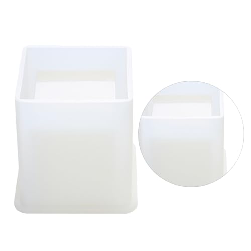 HOODANCOS Silikonform für Quadratische Formen DIY Gießform für Fondant Kuchen und Bastelprojekte Hitzebeständig Leicht zu Reinigen für Kreative Handarbeiten von HOODANCOS
