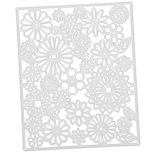 HOODANCOS Stanzform Aus Karbonstahl Blumendesign Für Kartenherstellung DIY-stanzformen Stanzformen Für Zuhause Basteln Scrapbooks Albumdekorationen Fotorahmen von HOODANCOS