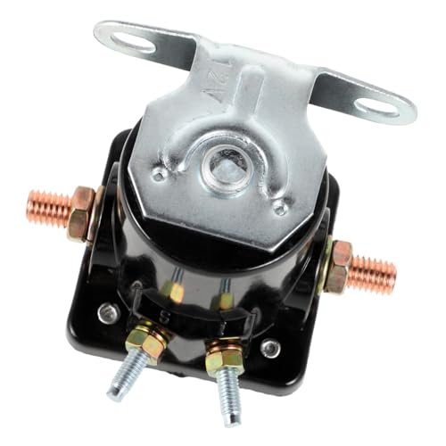 HOODANCOS Starter Solenoid Relay für Automobile Schweres Ersatzrelais Kompatibel mit Ford Einfache Installation Langlebige Metallkonstruktion von HOODANCOS