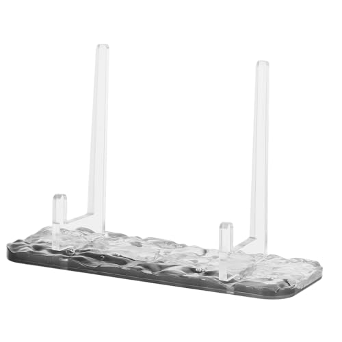 HOODANCOS Stehender Kartenhalter Ausstellungsständer Für Bar Ausstellungsstaffelei Water Ripple Frame Stand Display Rack Water Ripple Desktop Stand Water Ripple Beauty Stand von HOODANCOS