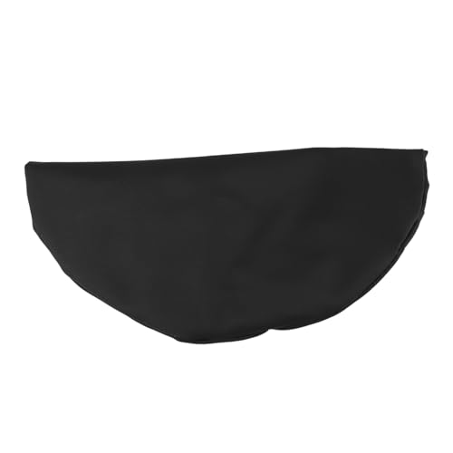 HOODANCOS Barstuhl Bezug Schwarz Runder Hocker-sitzbezug Für Barstühle Installieren Elastisches Design Waschbar Für Küchenbar Hocker Und Friseurstühle von HOODANCOS
