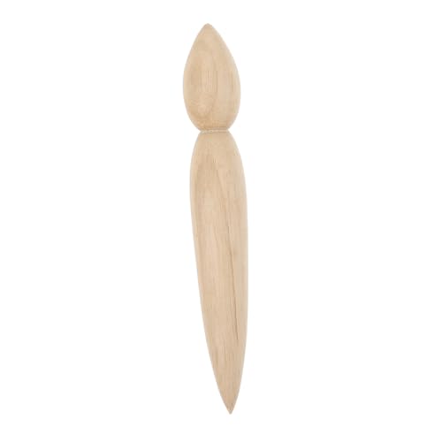 HOODANCOS Tonstab Werkzeug Töpferwerkzeuge Modellieren Modelliermasse Tonbildzeuge Hey Keramik holzstäbe Tonholzstab Skulpturenstab Tonstabholz glatter Holzstab hölzern von HOODANCOS