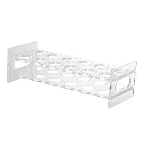 HOODANCOS Transparenter Acryl Rundbecherhalter Reihen Fächer Schnapsglasständer Bar Ausstellung Party Getränkeglas Organizer für Festliche Anlässe Zuhause und Events von HOODANCOS