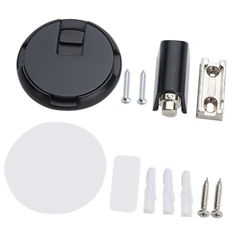 HOODANCOS Verstellbarer Unsichtbarer Türstopper aus Metall Mechanischer Bodentürhalter für Badezimmer und Zuhause Kratzfester Schwarzer Türpuffer ohne Bohren Schutz vor Luftzug und HOODANCOS Verstellbarer Unsichtbarer Türstopper aus Metall Mechanischer Bodentürhalter für Badezimmer und Zuhause Kratzfester Schwarzer Türpuffer ohne Bohren Schutz vor Luftzug und von HOODANCOS