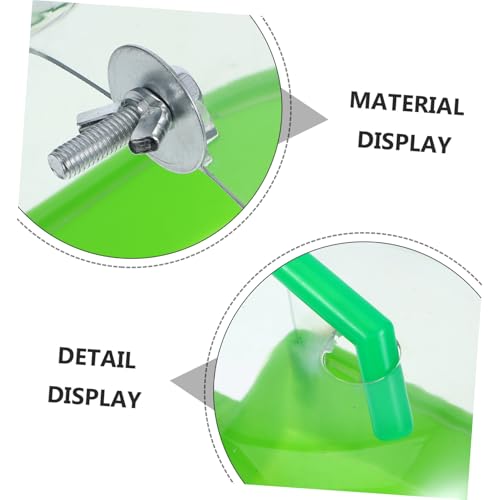 HOODANCOS Vogelwanne für Käfig Hängend aus Robustem Kunststoff Sichere Kleine Papageien badewanne mit Glatten Kanten Installieren Mehrfach Einsetzbar für Wellensittiche und Andere von HOODANCOS