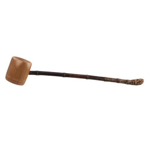 HOODANCOS Wasserlöffel mit Langem Griff für Teezeremonien Outdoor Camping und Küche Natürliche Schöpfkelle Japanischem und Sicher Anwendung von HOODANCOS