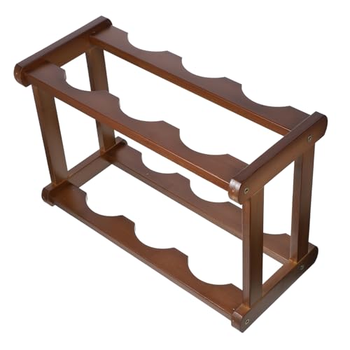 HOODANCOS Weinregal Für Schrank Freistehendes Weinregal Gestell Stand Halter Multifunktionales Weinregal Weinregale Wine Rack Stabiles Weinregal Weinschrank Weinflaschenregal Bambus von HOODANCOS