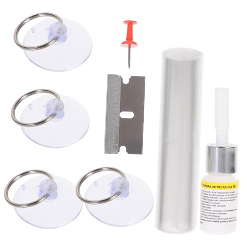 HOODANCOS Windschutzscheibe Reparaturset DIY Autoglas Reparaturkit mit Harz für Risse und Steinschläge Schnell Wirkendes Glasreparaturset zur Fenster Windschutzscheibenreparatur Tragbar und HOODANCOS Windschutzscheibe Reparaturset DIY Autoglas Reparaturkit mit Harz für Risse und Steinschläge Schnell Wirkendes Glasreparaturset zur Fenster Windschutzscheibenreparatur Tragbar und von HOODANCOS