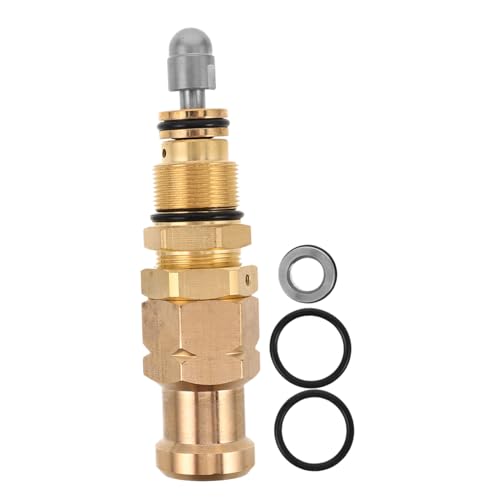 HOODANCOS Zubehör Für Hohe Maschinen Druckregelventil Messing Pumpenkopfventil Messing Waschventil Hochdruckreiniger Injektorventil Waschpumpe Messingventil Kupfer Golden HOODANCOS Zubehör Für Hohe Maschinen Druckregelventil Messing Pumpenkopfventil Messing Waschventil Hochdruckreiniger Injektorventil Waschpumpe Messingventil Kupfer Golden von HOODANCOS
