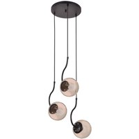 Haken-Hängelampe 3xE27 schwarz LP-125/3P BK Light Prestige von HOOK