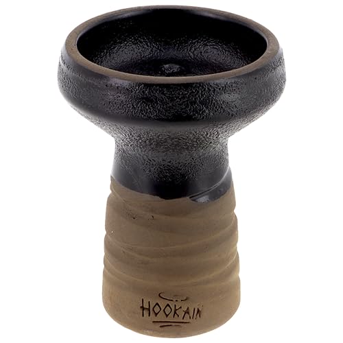 DRiP Bowl von Hookain – Mehrloch Shisha-Kopf 5-Hole, Premium Clay, 23-28g Fassungsvermögen, Langlebig, Intensives Raucherlebnis, Perfekt lange Sessions (Ruff Pipi Kaka) von HOOKAiN