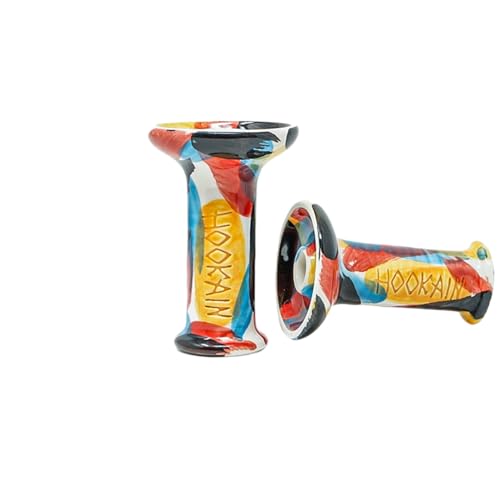 Hookain LiL LiP Bowl Arte - Phunnel | Shisha Tabakkopf | Bunter Shisha Kopf in Blau, Rot, Gelb, Weiß, Schwarz | Optimale Hitzeverteilung | 12-16g Tabakdepot | Kompatibel mit HMDs Hookain LiL LiP Bowl Arte - Phunnel | Shisha Tabakkopf | Bunter Shisha Kopf in Blau, Rot, Gelb, Weiß, Schwarz | Optimale Hitzeverteilung | 12-16g Tabakdepot | Kompatibel mit HMDs von HOOKAiN