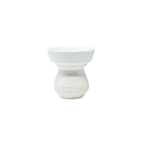 Magic Mushroom Phunnel – Hookain Shishakopf aus LIT LIP PRO Clay – 11–14 g Depot – HMD Perfect Fit – Handgemacht – Perfekt für kleine Pfeifen – Traditionelles Design (Bianco) von HOOKAiN