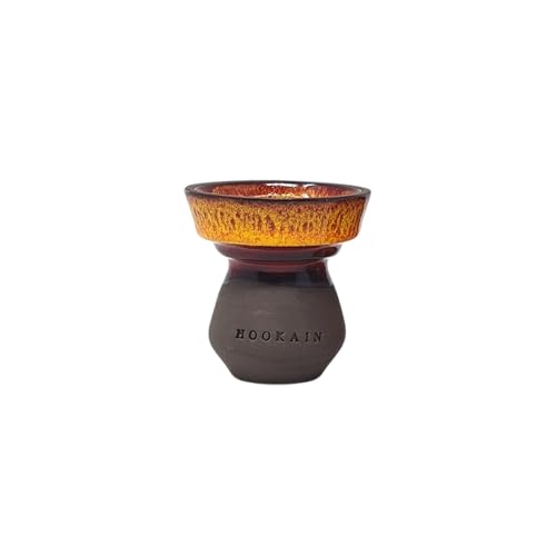 Magic Mushroom Phunnel – Hookain Shishakopf aus LIT LIP PRO Clay – 11–14 g Depot – HMD Perfect Fit – Handgemacht – Perfekt für kleine Pfeifen – Traditionelles Design (Zauron) von HOOKAiN