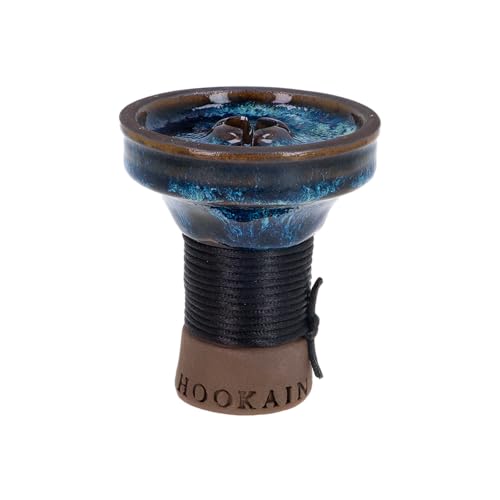 Shibari Phunnel Black Wave – Tonkopf für Shishas mit Einloch-Design, stylisch & hitzebeständig, perfekte Passform für Hitzemanagement-Systeme von HOOKAiN